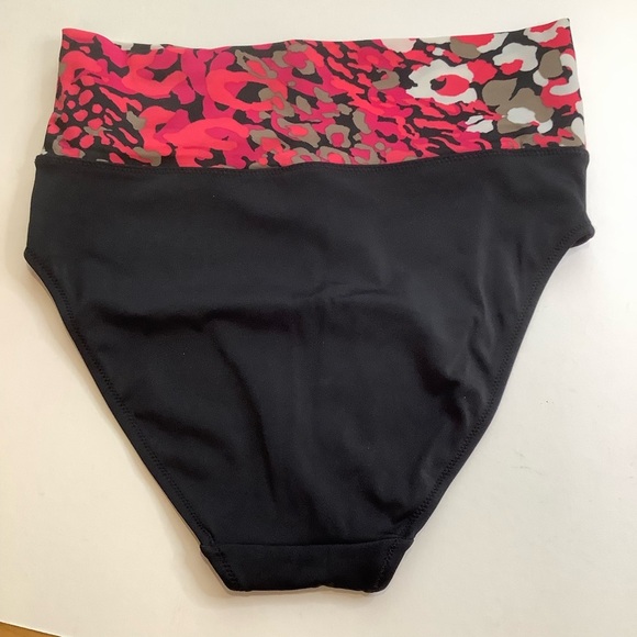 FANTASIE Vibrant Pink Floral/Black Underwire Bikini Set Size S - Picture 9 of 11